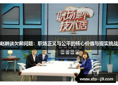 赵鹏谈欠薪问题：职场正义与公平的核心价值与现实挑战